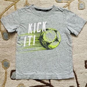 Kids Soccer Tshirt Size 4